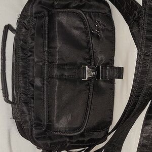 Lug Sidecar Crossbody Convertible Bag. Converts to Hip Hugging Bag